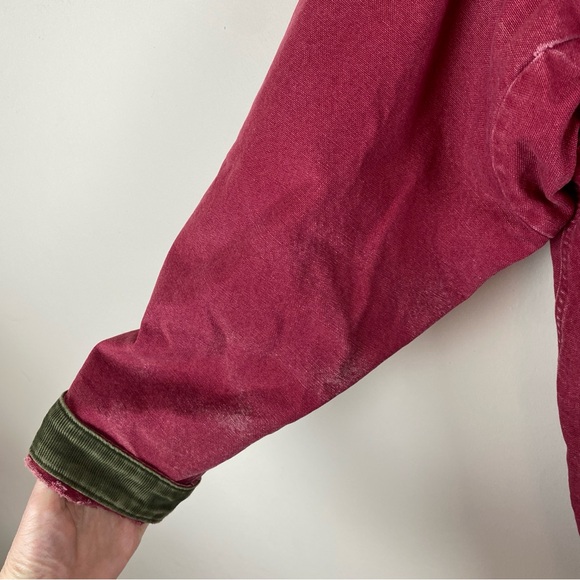 Vintage L.L. Bean Canvas Primaloft Flannel-Lined Barn Chore Coat - Picture 4 of 12